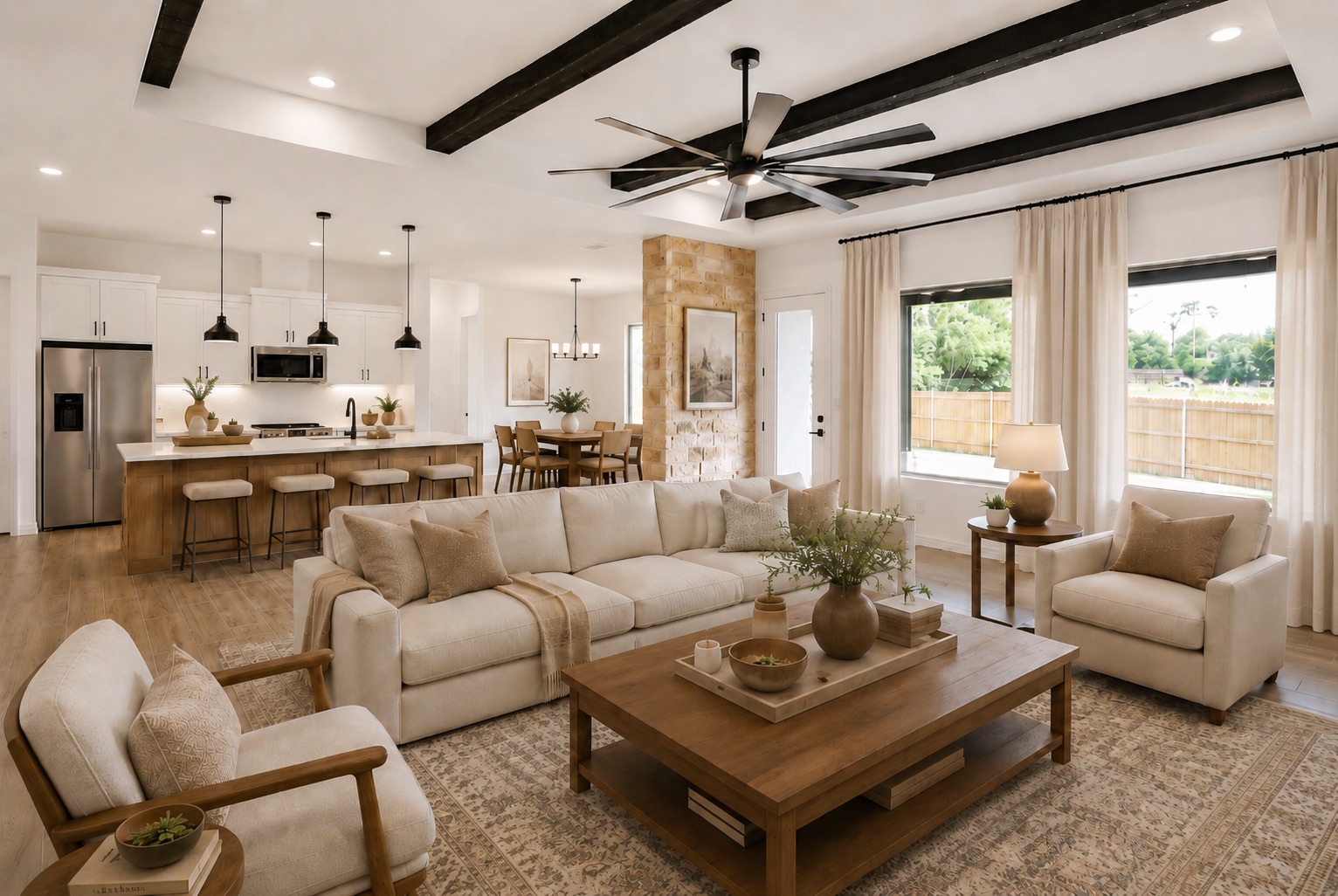 Beautiful Rio Grande Valley home interior